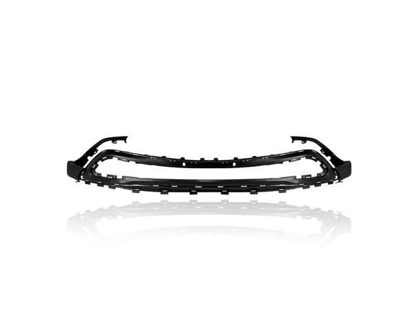 Valance Panel - Compatible/Replacement for '17-19 Hyundai Santa Fe/XL/SE/Limited - Front Lower Valance Cover, Textured Black, 86512B8AA0