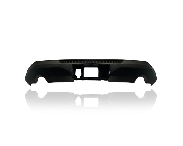 Valance Panel - Compatible/Replacement for '12-15 Honda Pilot LX/EX/SE/EXL - Rear Bumper Lower, Textured Gray With Tow Hitch Hole, 71502SZAA50, CAPA