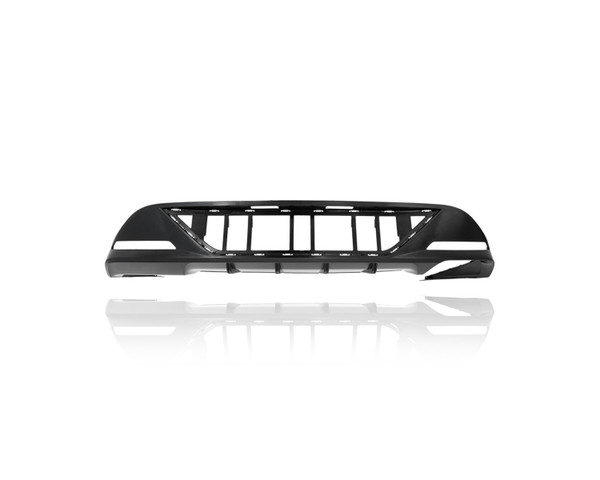 Valance Panel - Compatible/Replacement for '20-23 Hyundai Sonata SEL/Plus/Limited (USA Built) - Rear Bumper Lower, Black, 86612L0400