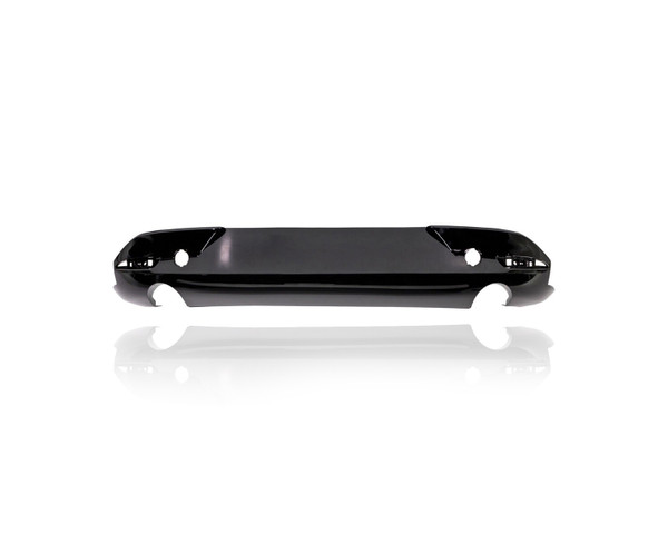 Valance Panel - Compatible/Replacement for '19-25 Mazda3 Hatchback - Rear Bumper Lower Black Without Sensor Hole, BCKN50222B