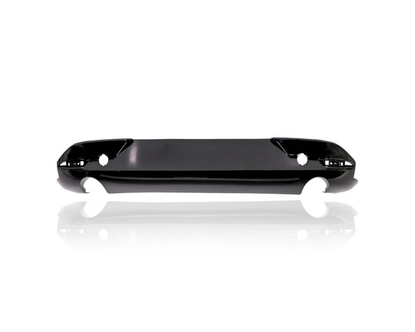 Valance Panel - Compatible/Replacement for '19-25 Mazda3 Hatchback - Rear Bumper Lower Black Without Sensor Hole, BCKN50222B, CAPA