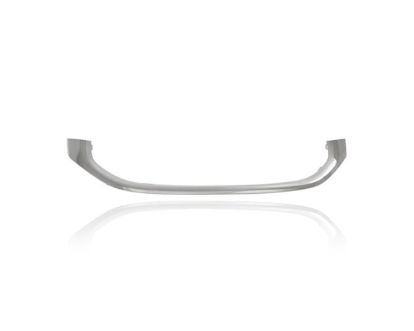 Grille Molding - Compatible/Replacement for '13-15 Honda Civic Sedan SI 2.4L - Main, Smoked Black Chrome, 71122TR7A51