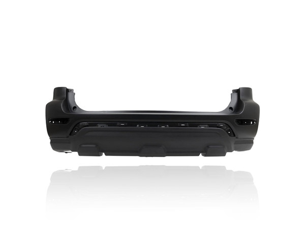 Bumper Cover - Compatible/Replacement for '17-20 Nissan Pathfinder S - Rear Primed Without Sensor/Tow Hitch Hole, 850229PF0H