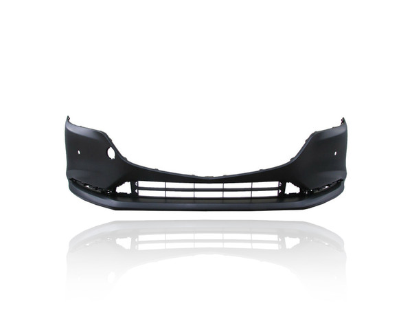 Bumper Cover - Compatible/Replacement for '18-21 Mazda Mazda6 Signature - Front Primed With Sensor Hole, GSJ850031BB, CAPA