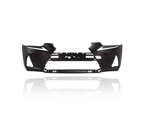 Bumper Cover - Compatible/Replacement for '18-20 Lexus IS300/350 Base - Front Primed Without Sensor Hole, 521195E950, CAPA