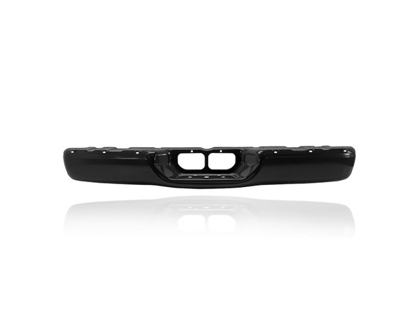 Bumper Face Bar - Compatible/Replacement for '00-06 Toyota Tundra Fleetside - Rear Black Without Step Pad, 521510C011