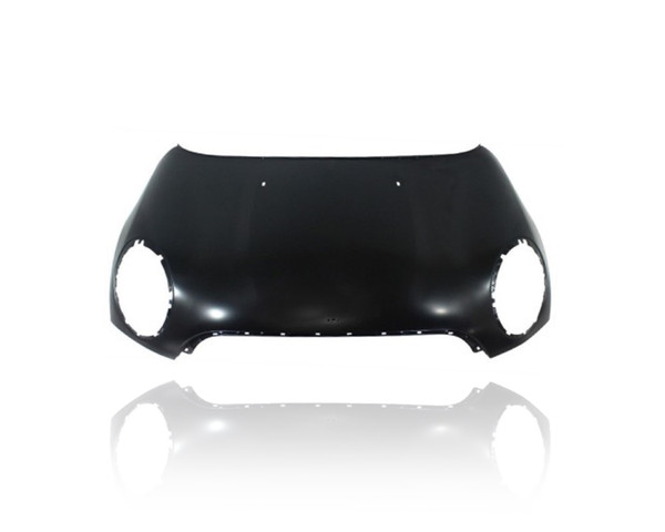 Hood - Compatible/Replacement for '11-13 Mini Cooper Hatchback, 11-14 Clubman, 11-15 Roadster Coupe/Convertible Base Without Air Scoop, 41617318364, CAPA