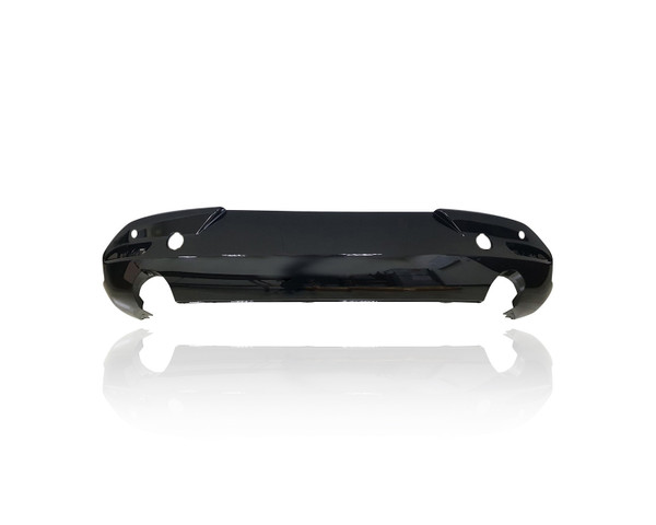 Valance Panel - Compatible/Replacement for '19-25 Mazda Mazda3 Hatchback - Rear Lower, Black With Sensor Hole, BCKR50222B