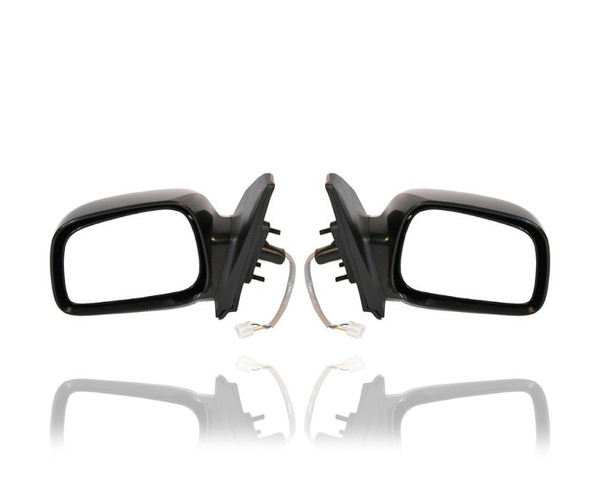 Door Mirror For 8791002391C0; 8794002391C0 03-08 Toyota Corolla LE/S/XRS - Pair, Both Left Hand Driver + Right Hand Passenger Set, Power