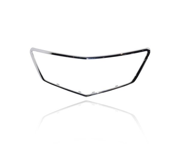 Grille Molding - Compatible/Replacement for '16-18 Acura RDX - Main Upper, Chrome, 71123TX4A51, CAPA