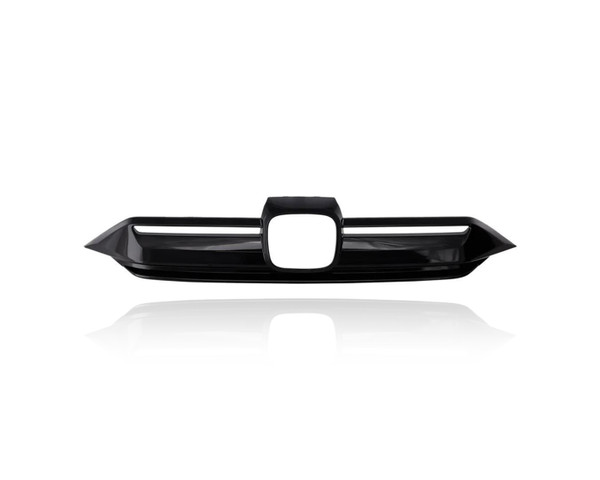 Grille Molding - Compatible/Replacement for '20-22 Honda CR-V/Hybrid - Center, Black, 71122TLAA60, CAPA