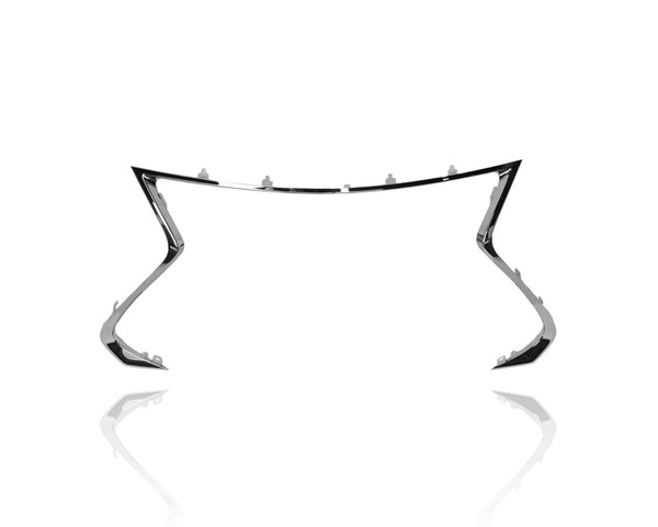 Grille Molding - Compatible/Replacement for '17-17 Lexus IS200t/300/350 Base - Upper Outer, Chrome, 5312153030, CAPA