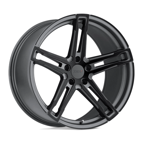 Mechanica - Flow Formed Aluminum, Matte Gunmetal With Matte Black Face, 20X11, 5X4.5, 50mm, 195338054792