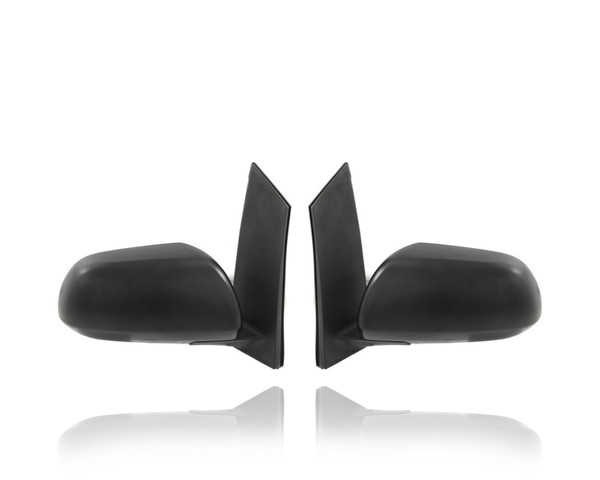 Door Mirror For 87910AE010; 87940AE010 04-10 Toyota Sienna - Pair, Both Left Hand Driver + Right Hand Passenger Set, Power, Non-Heated