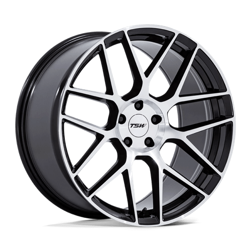 Lasarthe - Flow Formed Aluminum, Gloss Black Machined, 18X9.5, 5X120, 40mm, 194933346264