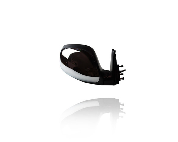 Door Mirror For 00-04 Toyota Tundra (Exclude Double-Cab/LTD) - Electric, Non-Heated, Chrome - Right Hand - Passenger - 879100C040