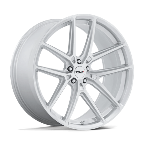 Imola - Flow Formed Aluminum, Gloss Silver With Machined Face, 19X9.5, 5X4.5, 25mm, 194933399086