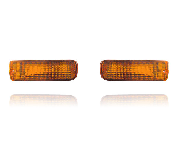 Turn Signal Light Assembly For 8151035120, 8152035120 96-98 Toyota 4Runner - Pair, Left Driver + Right Passenger Set