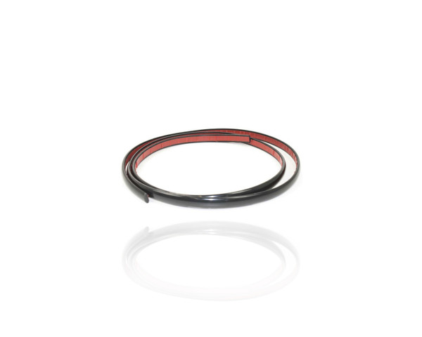 Bumper Impact Bar - Compatible/Replacement for '00-11 Ford Crown Victoria - Trim Strip Molding, Black, Front, YW7Z17C829AA