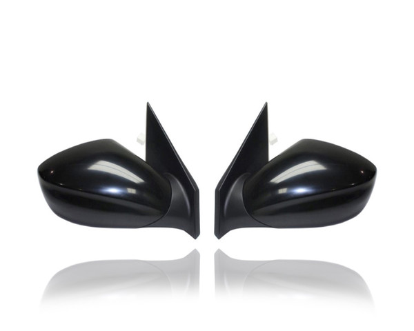 Door Mirror For 876203Q010; 876103Q010 11-14 Hyundai Sonata - Power, Non-Heated, Pair, Both Left Hand Driver + Right Hand Passenger Set, Without Signal Lamp