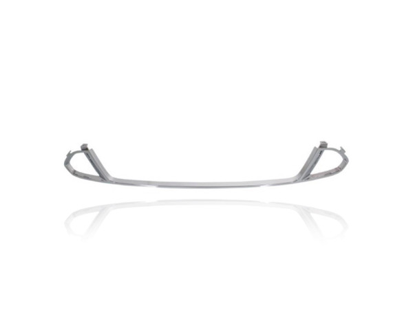 Grille Molding - Compatible/Replacement for '10-10 Ford Fusion Sport - Smoked Gray Chrome, Front, AE5Z17K945AA