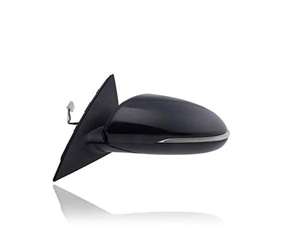 Door Mirror For 87610D5030 16-18 Kia Optima - Left Hand Driver, Power, Heated, With Folding & Signal, Without Memory & Blind Spot, Paint-to-Match (Unpainted)