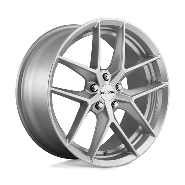 R133 FLG - 18in, Cast Aluminum, Gloss Silver, 18X8.5, 5X112, 45mm, 194933088409, 194933088409