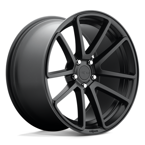 R122 SPF - 19in, Cast Aluminum, Matte Black, 19X8.5, 5X4.5, 38mm, 885463889863, 885463889863