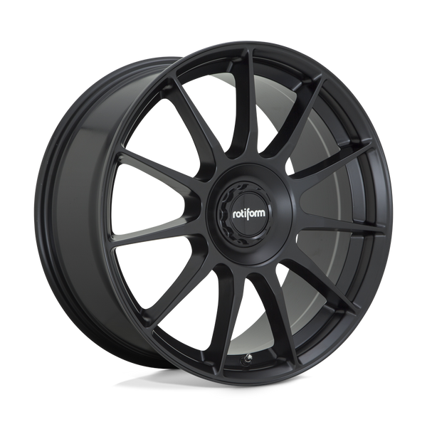 R168 DTM - 17in, Cast Aluminum, Satin Black, 17X8, 4X100/4.25, 40mm, 194933316823, 194933316823