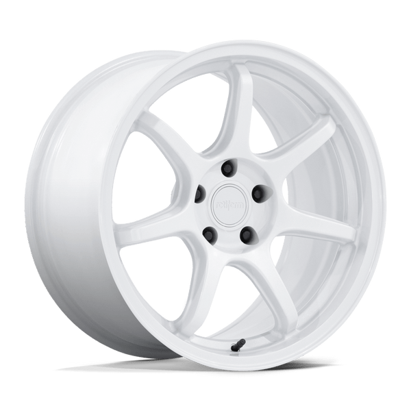 RC208 BPU - 19in, Flow Formed Aluminum, Gloss White, 19X10.5, 5X112, 35mm, 194933385461, 194933385461