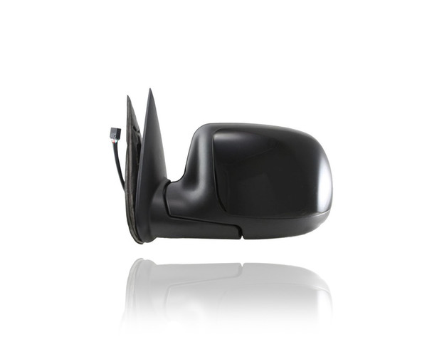 Door Mirror For 88986367 02-06 Chevrolet Avalanche/Cadillac Escalade, 99-07 Silverado/Sierra - Left Hand Driver, With Heat Power & Puddle, Smooth Textured, Without Signal-Lamp