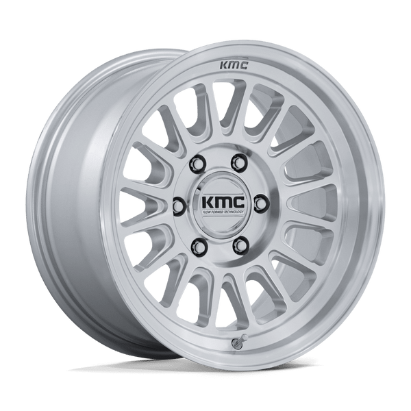 Impact FFT - 18in, Flow Formed Aluminum, Gloss Silver W/ Machined Face, 18X9, 6X135, 0mm, 194933416882, 194933416882