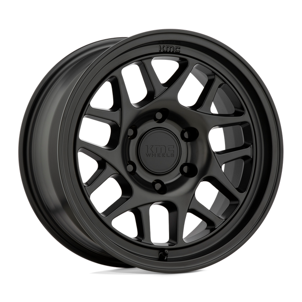 Bully OL - 17in, Cast Aluminum, Satin Black, 17X8.5, 6X120, 0mm, 885463792958, 885463792958