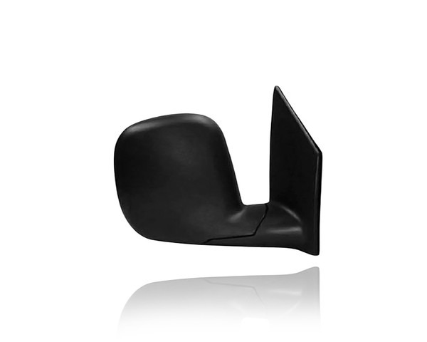 Door Mirror For 15768765 96-02 Chevrolet Express GMC Savana - Right Hand Passenger, Manual Black Foldaway