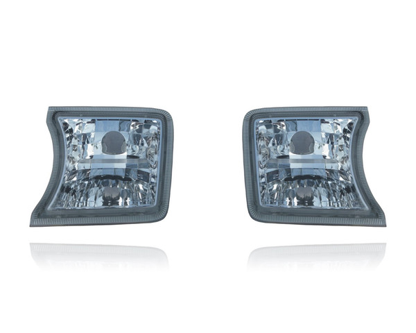 Turn Signal Light For TO2533114 10-11 Toyota Prius Turn - Pair Left and Right Set, Square-Type, CAPA