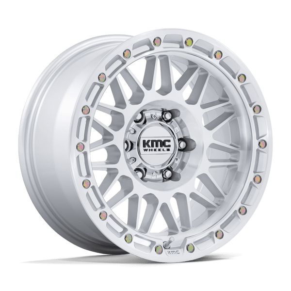 Attack - 17in, Cast Aluminum, Gloss Silver W/ Machined Face, 17X8.5, 6X135, 25mm, 194933425419, 194933425419
