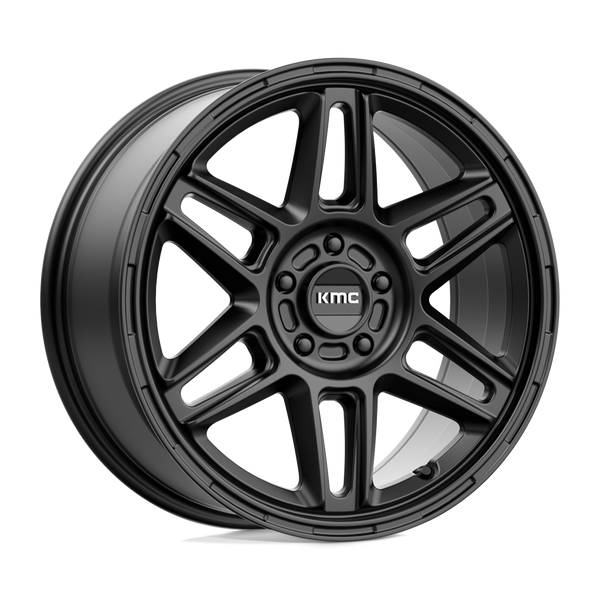 Nomad - 18in, Cast Aluminum, Satin Black, 18X8, 5X110, 38mm, 885463736815, 885463736815