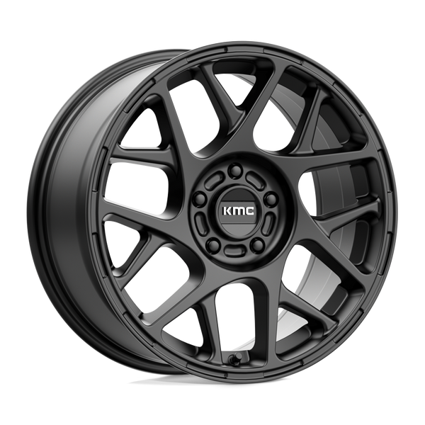 Bully - 17in, Cast Aluminum, Satin Black, 17X8, 5X4.5, 38mm, 885463274683, 885463274683