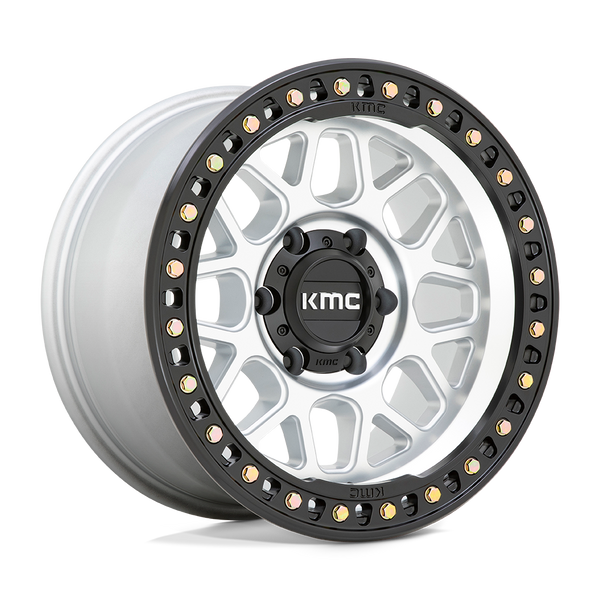 GRS - 18in, Cast Aluminum, Machined W/ Satin Black Lip, 18X9, 6X135, 18mm, 194933217359, 194933217359