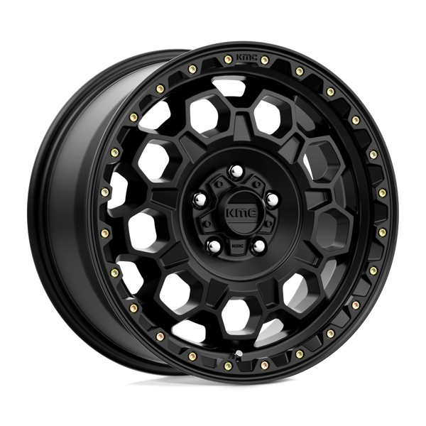Trek - 17in, Cast Aluminum, Satin Black, 17X9, 6X5.5, -12mm, 194933047284, 194933047284