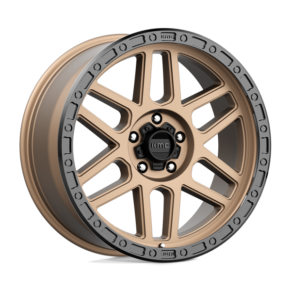 Mesa - 17in, Cast Aluminum, Matte Bronze W/ Black Lip, 17X9, 5X5.0, 18mm, 885463817132, 885463817132