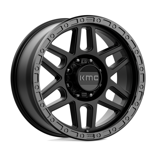 Mesa - 17in, Cast Aluminum, Satin Black W/ Gloss Black Lip, 17X9, 8X170, 18mm, 885463816890, 885463816890