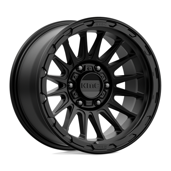 Impact - 17in, Cast Aluminum, Satin Black, 17X9, 6X5.5, -12mm, 885463817804, 885463817804