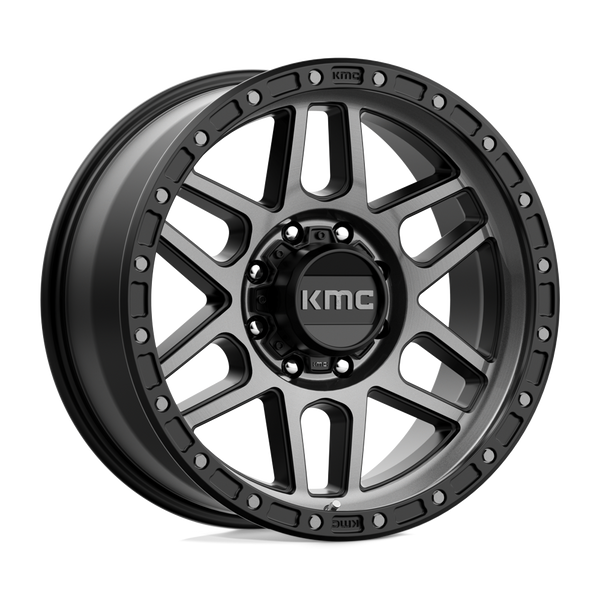 Mesa - 20in, Cast Aluminum, Satin Black W/ Gray Tint, 20X9, 8X170, 0mm, 885463817378, 885463817378