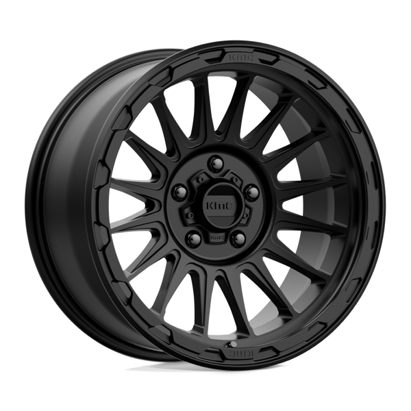 Impact - 18in, Cast Aluminum, Satin Black, 18X9, 5X5.0, 0mm, 885463817767, 885463817767