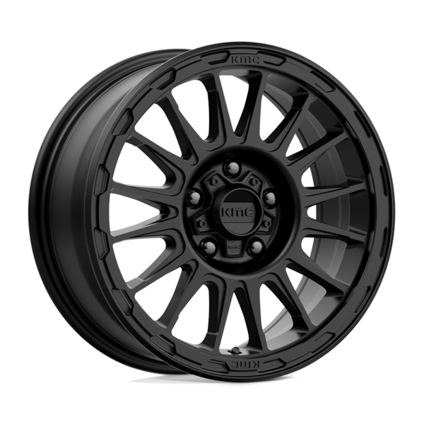 Impact - 16in, Cast Aluminum, Satin Black, 16X8, 5X150, 0mm, 885463817996, 885463817996