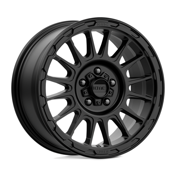 Impact - 17in, Cast Aluminum, Satin Black, 17X8, 5X5.0, 35mm, 194933044214, 194933044214