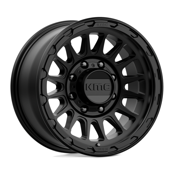 Impact - 17in, Cast Aluminum, Satin Black, 17X8.5, 8X180, 0mm, 194933065943, 194933065943