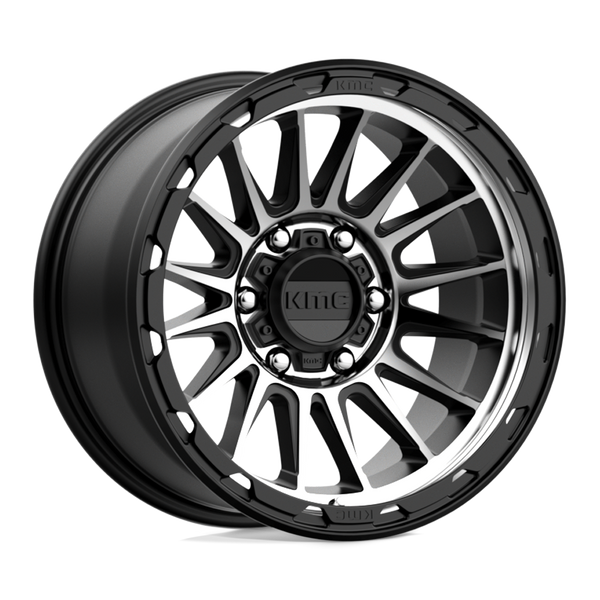 Impact - 17in, Cast Aluminum, Satin Black Machined, 17X9, 6X5.5, -12mm, 885463817828, 885463817828