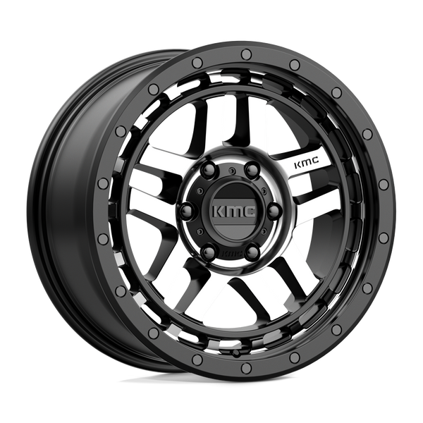 Recon - 18in, Cast Aluminum, Satin Black Machined, 18X8.5, 6X120, 18mm, 194933005727, 194933005727